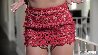 Khloe Kapri's natural tits sex by Cherry Pimps