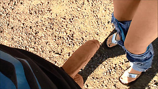Farm Girl Fucked in the Fields on the Car