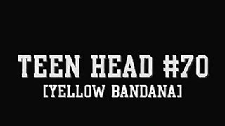 Teen Head #70 (Yellow Bandana)