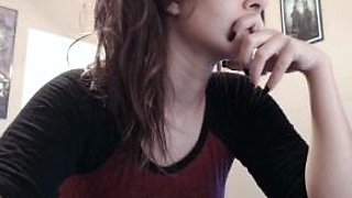Teen Cute Italian Brunette Solo At