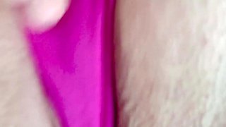 Amateur striptease and Solo masturbation