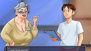 Summertime Saga - Old Milf By Misskitty2k - Car Toon