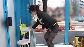 MM Stewardess Pantyhose Test: Big Tits, Blowjob  Amateur Porn