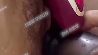 3586 Sex Twitter Slurping Ash Cream Womanizer Dildo Masturbation Korean YOUB892