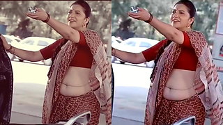 Bhavana Aunty Hot Navel