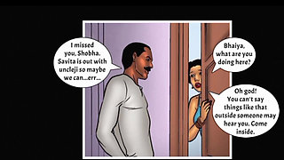Savita bhabhi was her father-in-law and Ashok was leaving Shobha.