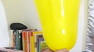 Marianna Tries to Inflate Her Square Balloon Without Bursting It