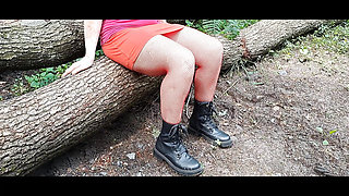 Sandra Falkenhauer - Fingering Me in the Woods