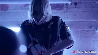 Xander Corvus' Wild Party Passion with Blindfolded Heat