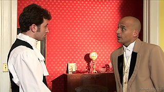 Elexis Monroe's Victorian Lust in a Threesome Tale