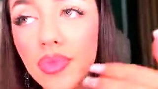 Hottest brunette solo webcam masturbation 2