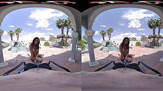 A hot pool: Big Tits, Big Ass  Blowjob VR Porn