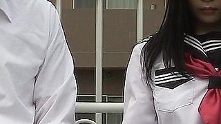 Petite Japanese Virgin Teen 18 Seduce Classmate to Defloration Sex in Uncensored JAV Porn