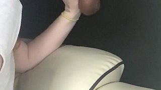Sluttybritt Handling Daddy's Big Black Dick