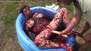 Bound & Fucked In Plum Jam Pt2 - MaryBitch