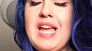 Girlfriend Ties You Down and Fucks Your Ass with Her Long Nails