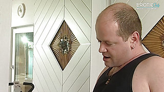 Horny German granny gets banged hard at the first porn casting