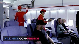 French Girls At Work - stewardess scene