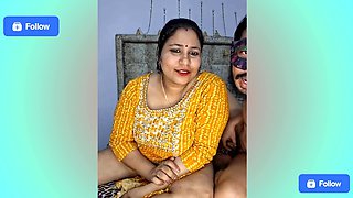 Desi Indian Bhabhi Fuck with Neighbour Boy Ass Pussy with BBC