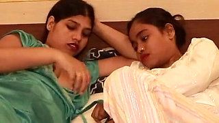 Cute Indian Lesbian Passionately Fucks Her Gorgeous Older Stepsister with a Perfect Body
