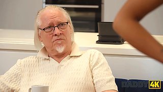 Daddy4k. cheating in the kitchen... will we get caught?