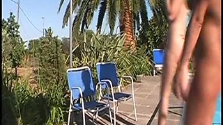 Sexy Lesbian Teens with Dildoes Outdoor Sex Compilation