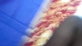 Indian tamil village aunty oil fingering with tamil audio