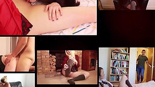 Watch striking hottie's clip