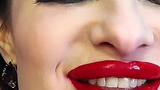 Kissing and Licking Glass Sheet