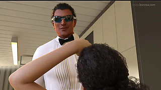 My boss' driver always fucks me when no one is around Fashion Business - Julia - Part 1