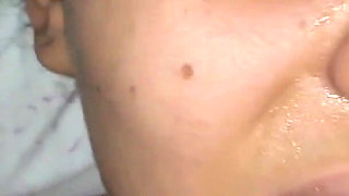 Giving Yellow Piss to My Slave and Making Her Swallow Cum Through Her Nose