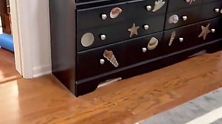Sexy Submissive Wife Satisfied by a Machine