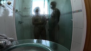 After intense anal sex the young chick wants more in the bathroom - Nands Ninfetinha