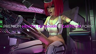 HENTAI SEX UNIVERSITY - Horny Hentai Students Practice Lesbian Sex With Each Other