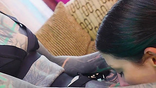 Anuskatzz Dominate Morea Black and Fuck Her with Fuck machine