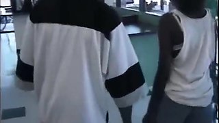 Vintage Black Teen 18+ Has A Black On Black Fuck With Black Black