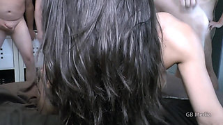 Mira Cuckold Bachelor Party Gangbang