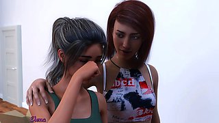 Wild cartoon sex tales with 3D animation and eyeglasses twist featuring Loveskysan69real