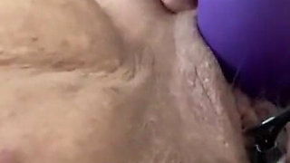 Bbwbootyful - Cumming hard solo anal beads wand & dildo
