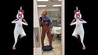 Camsoda - Busty raven MILF solo toys her hot pussy