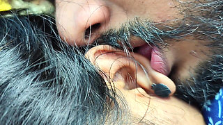 Nighty Hot Fuck by Husband and Wife in Bedroom Part - 3, Hot Indian Couple Romance in Bedroom