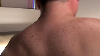 Amateur Asian College Teen Gives Blowjob