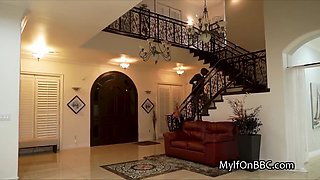Huge Big For Bored Milf At Home With Black Penis