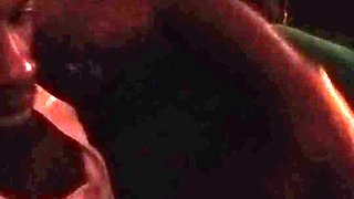 Hard-core fellatio from diabled neighbor