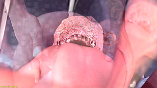 Muscle Mature Having Rough Anal in My Bus