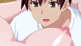 Uncensored Hentai Hot Romantic Sex in the Kitchen