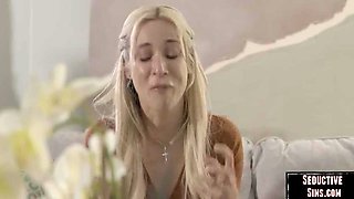 Cockhungry babe pussyfucked by BBC lover