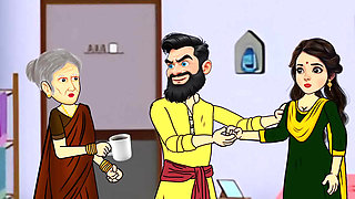 Shower Neeche Chudai, Hindi Cartoon Sex Story