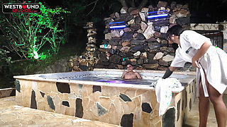 Naughty XXX Threesome in the Jacuzzi with Lolla Hendricks