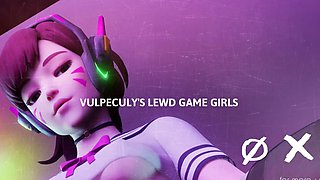 Vulpeculy's Lewd Game Girls - 3D Animation Bundle